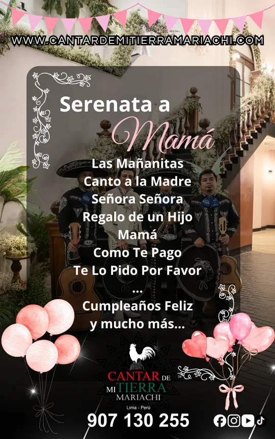 Serenata para Mamá - CANTAR DE MI TIERRA MARIACHI