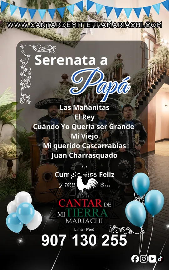 Serenata para Papá - CANTAR DE MI TIERRA MARIACHI