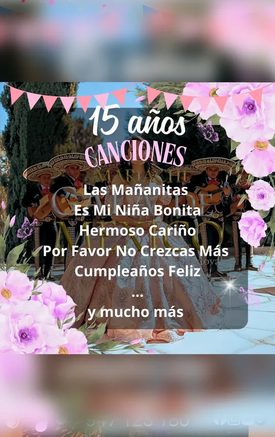 Serenata para 15 Años - CANTAR DE MI TIERRA MARIACHI