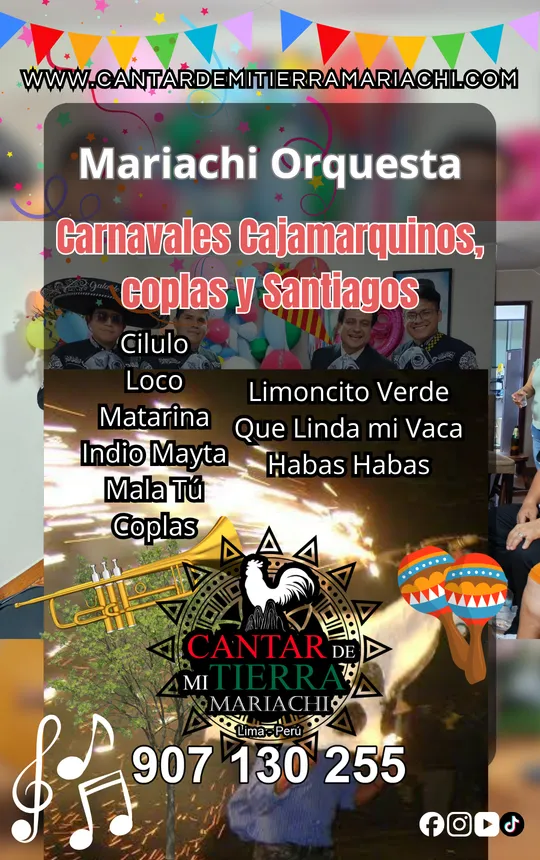 Serenata Bailables Vol. 1 - CANTAR DE MI TIERRA MARIACHI