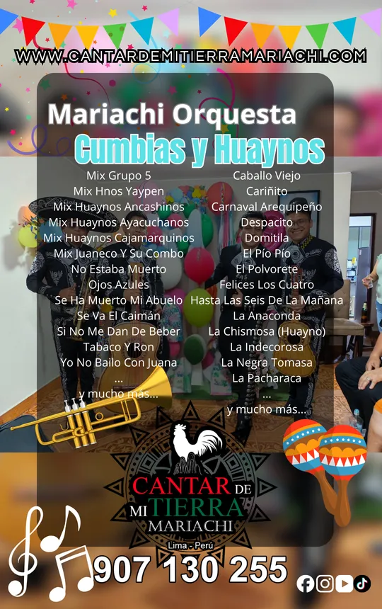 Serenata Bailables Vol. 2 - CANTAR DE MI TIERRA MARIACHI